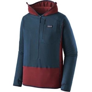 NWT Patagonia R1 Zip Hoody in Tidepool Blue